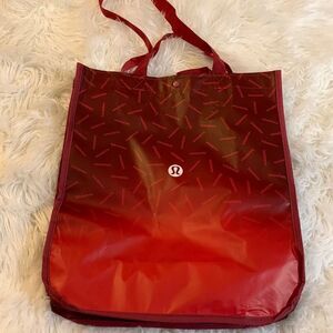 Lululemon spray jacquard 20th anniversary tote bag
